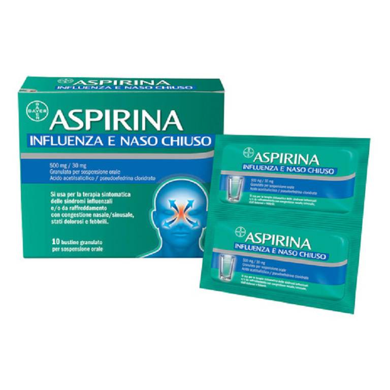ASPIRINA INFLUENZA E NASO C*10